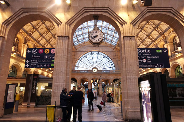パリ　東駅